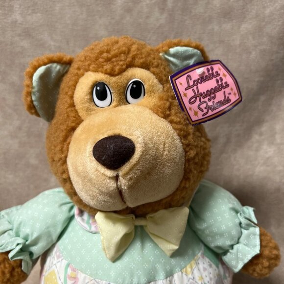 Dan Dee Lovable Huggable Friends Plush 13" Brown Bear - Picture 2 of 9
